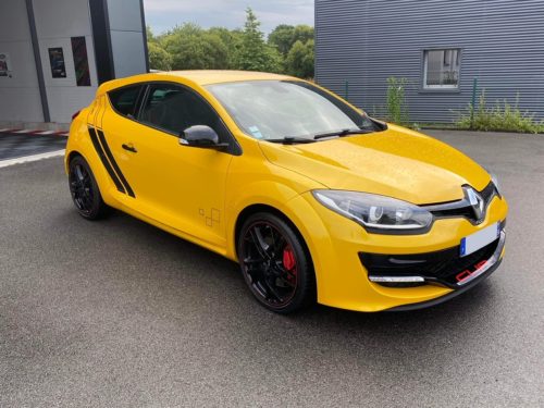 Mégane III RS Jaune Sirius